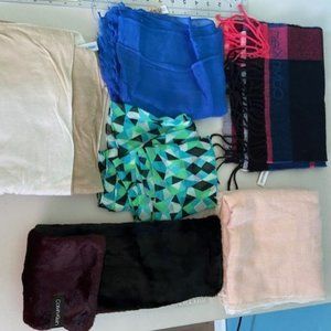 Calvin Klein scarf scarves gloves hats 25 fabulous pieces